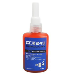 廣粘243膠水，耐油性厭氧膠,243螺絲膠